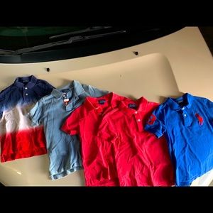 Boys Ralph Lauren polo shirts bundle